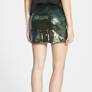 GLAMOROUS SEQUIN GLITTER NEW YEARS SKIRT MINI